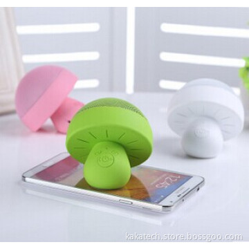 Lovely Mushroom Mini Portable Bluetooth Speakers for Smartphone